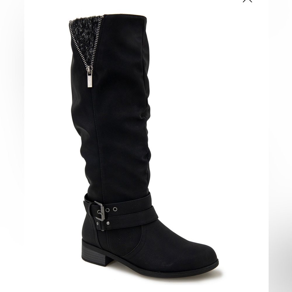 Black Knee-High Women's Boots